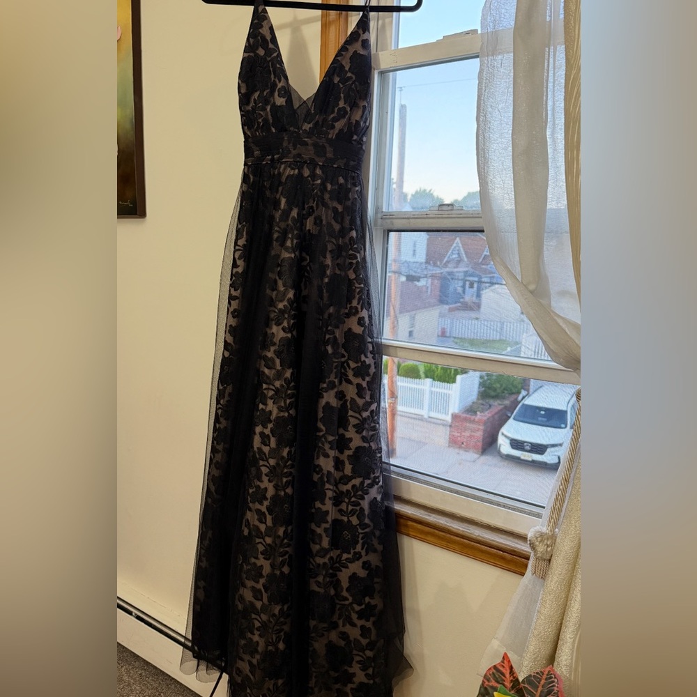 Aidan Mattox Elegant Black Dress